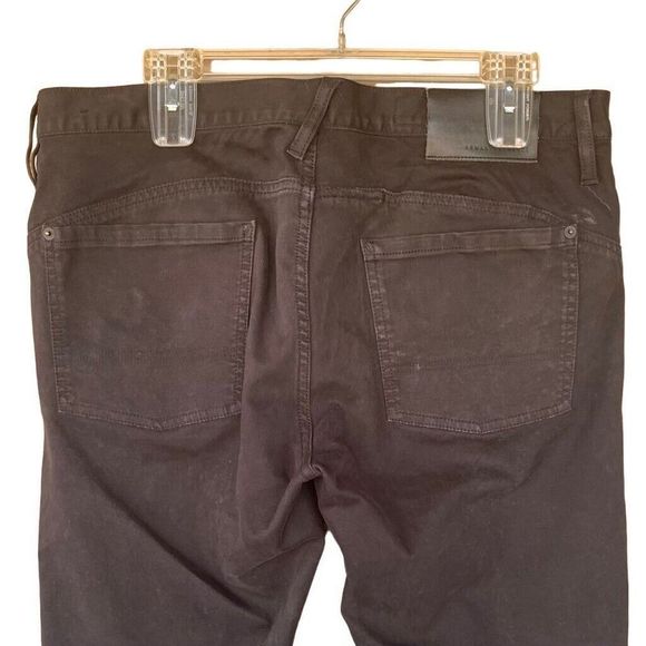 Armani Exchange Jeans Adult Sz 34R Black Slim Fit Stretch Denim Casual Men’s - Picture 6 of 16